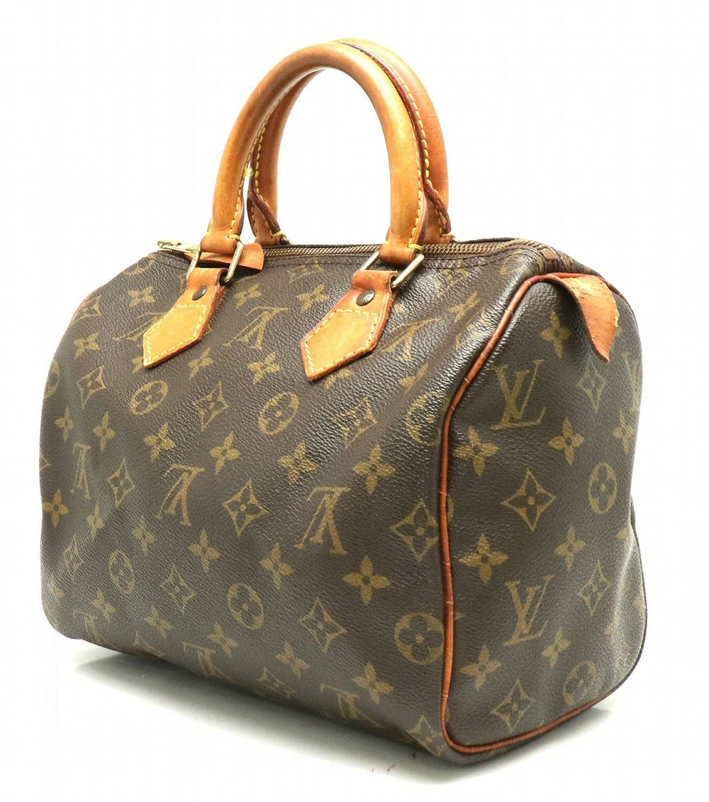 Louis Vuitton Boston Bag Handbag Speedy s Monogram Brown